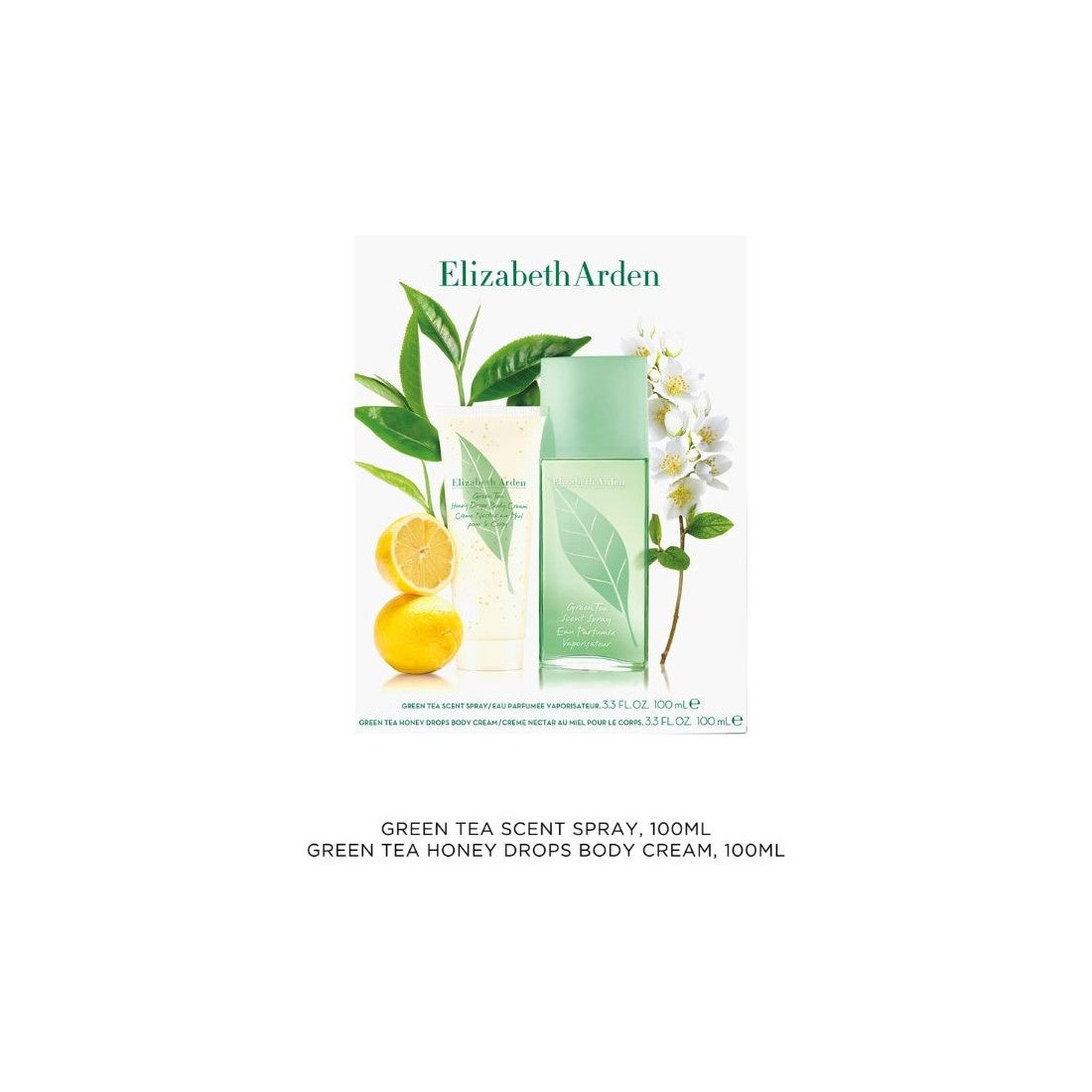 Elizabeth Arden Greem Tea Edp 100ml Body Drops 100