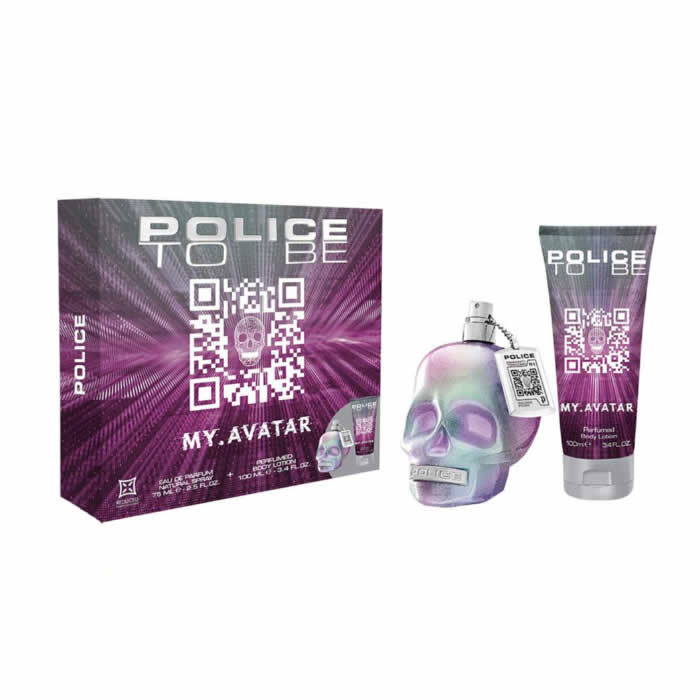 Police To Be My Avatar Woman Eau De Toilette Spray 75ml Set 2 Artikel