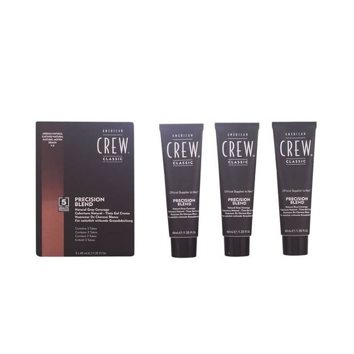 American Crew Precision Blend 4 5 Medium Natural Set 3 Artikel