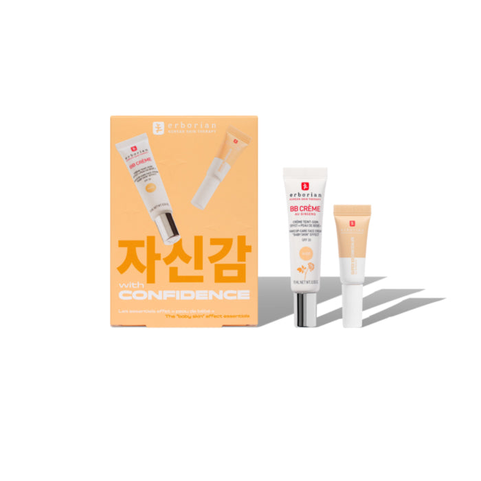 Erborian BB Crème Au Ginseng Nude Spf 20 15ml Set 2 Artikel