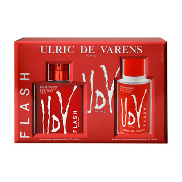 Ulric De Varens Flash Eau De Toilette Spray 100ml Set 2 Artikel