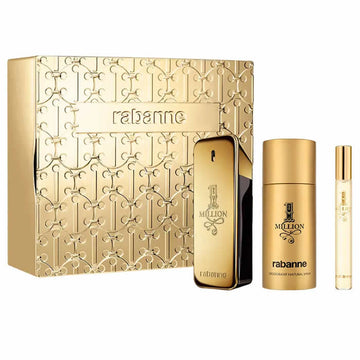 Paco Rabanne 1 Million Eau De Toilette Spray 100ml Set 3 Artikel