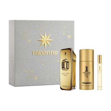 Rabanne Million Gold Eau de Parfum Intense Spray 100ml Set 3 Artikel