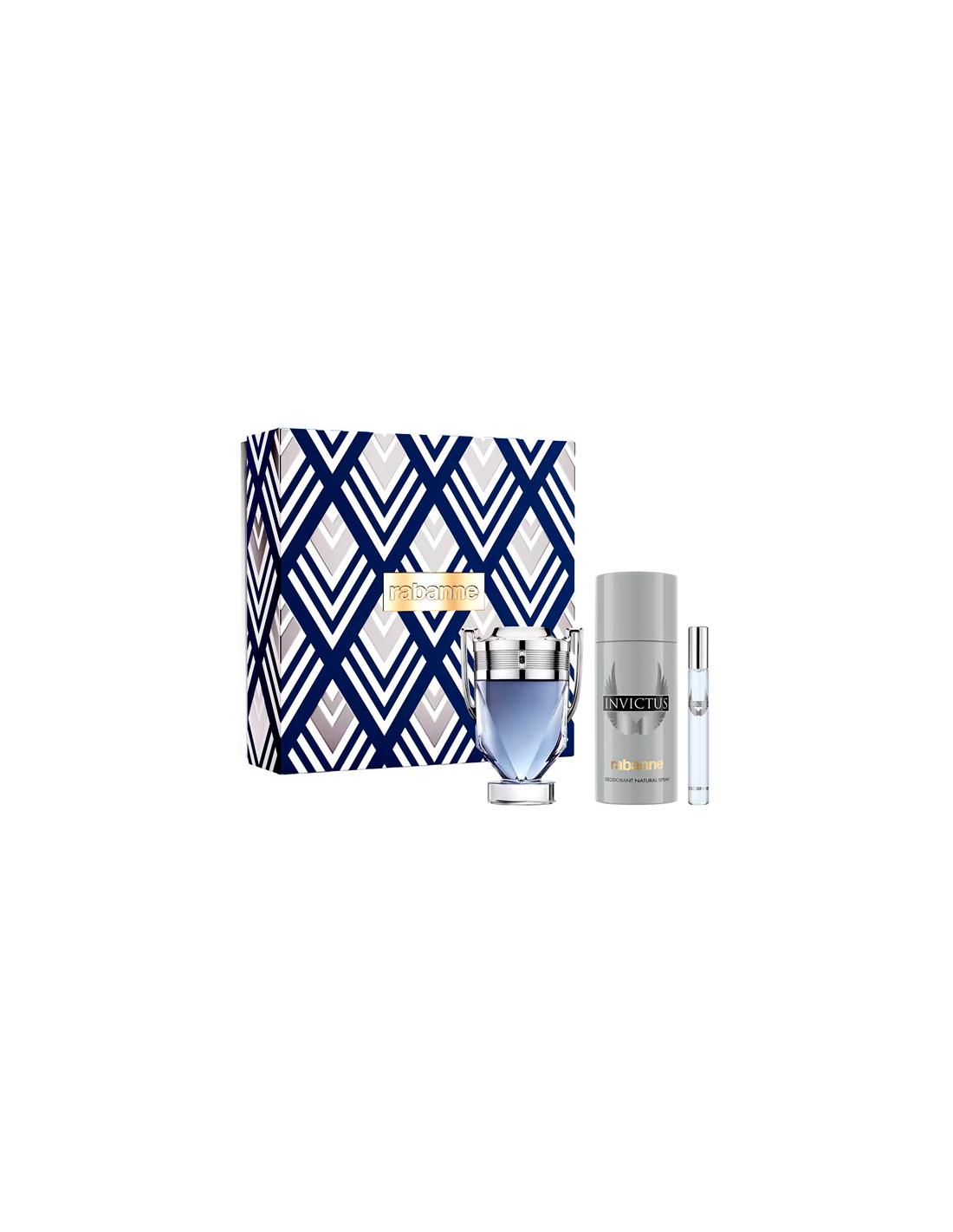 Paco Rabanne Invictus Estuche 3 Teile