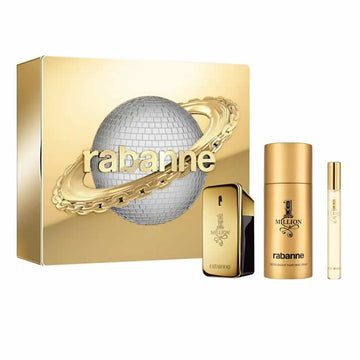 Paco Rabanne 1 Million Eau De Toilette Spray 50ml Set 3 Artikel