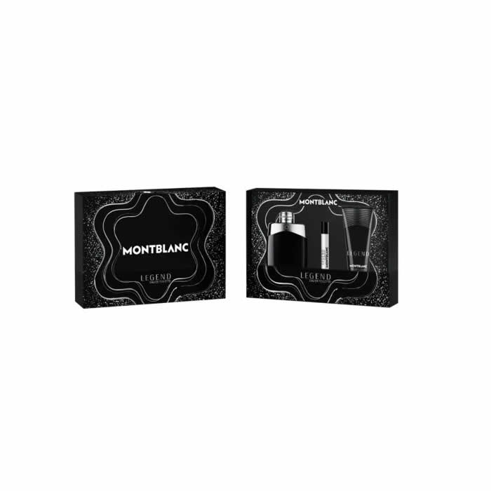 Montblanc Legend Eau De Toilette Spray 100ml Set 3 Artikel