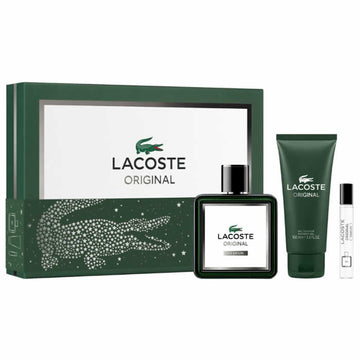 Lacoste Original Eau De Parfum Spray 100ml Set 3 Artikel