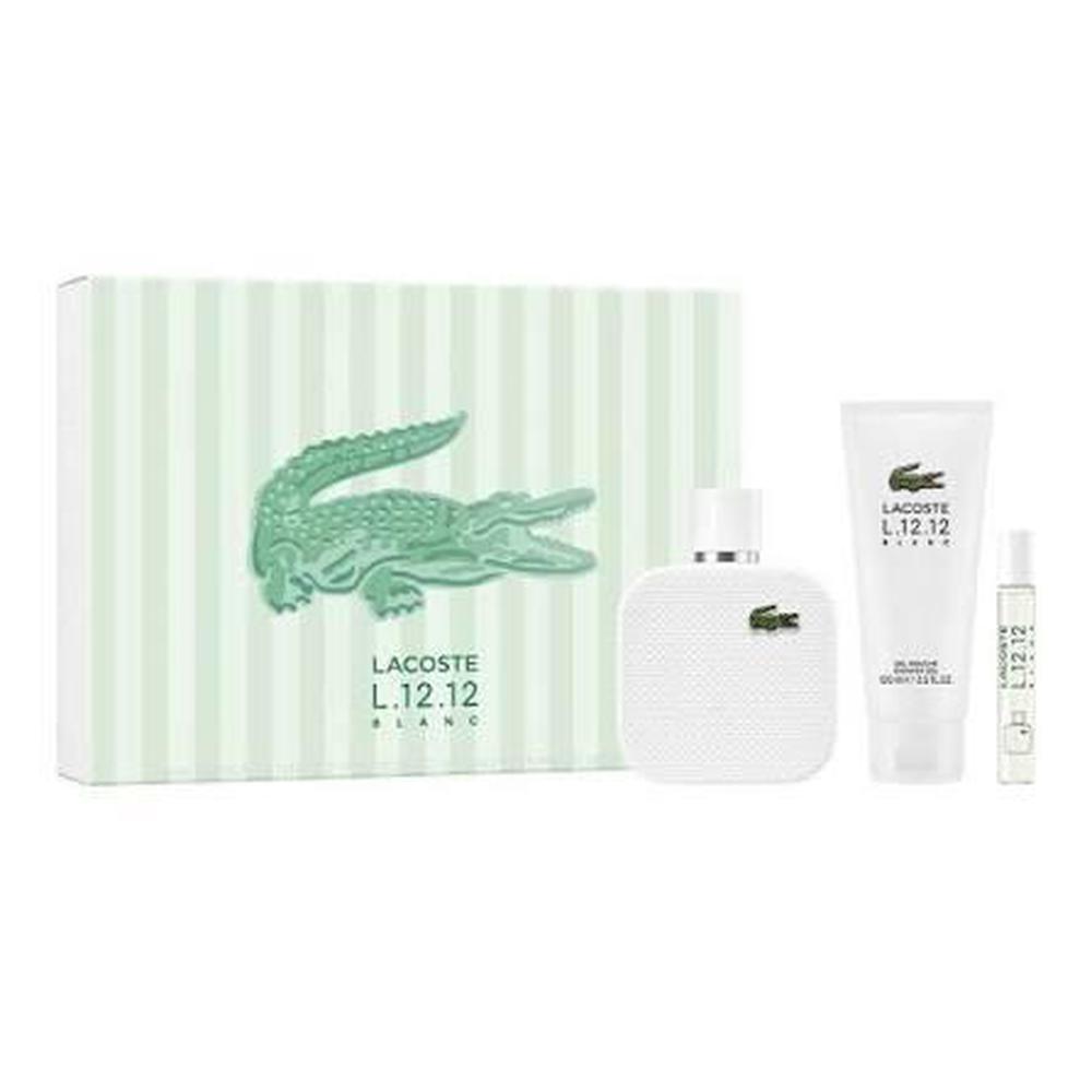 Lacoste Eau L12,12 Blanc Eau De Toilette 100ml Gel Ducha Miniatura