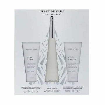Issey Miyake L'Eau D'Issey Eau De Toilette Spray 50ml Set 3 Artikel