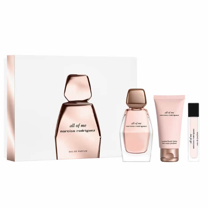 Narciso Rodriguez All Of Me Eau De Parfum Spray 90ml Set 3 Artikel
