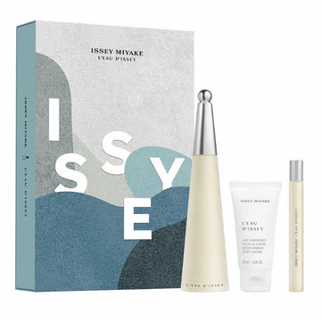 Issey Miyake L'Eau D'Issey Eau De Toilette Spray 100ml Set 3 Artikel