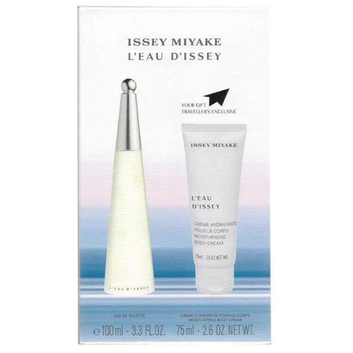 Issey Miyake L'Eau D'Issey Eau De Toilette Spray 100ml Set 2 Artikel