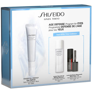 Shiseido Essential Energy Eye Definer 15ml Set 3 Artikel