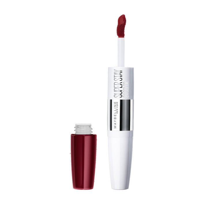Maybelline Superstar 24 2-Step Liquid Lispstick Makeup 510 Red Passion 5ml