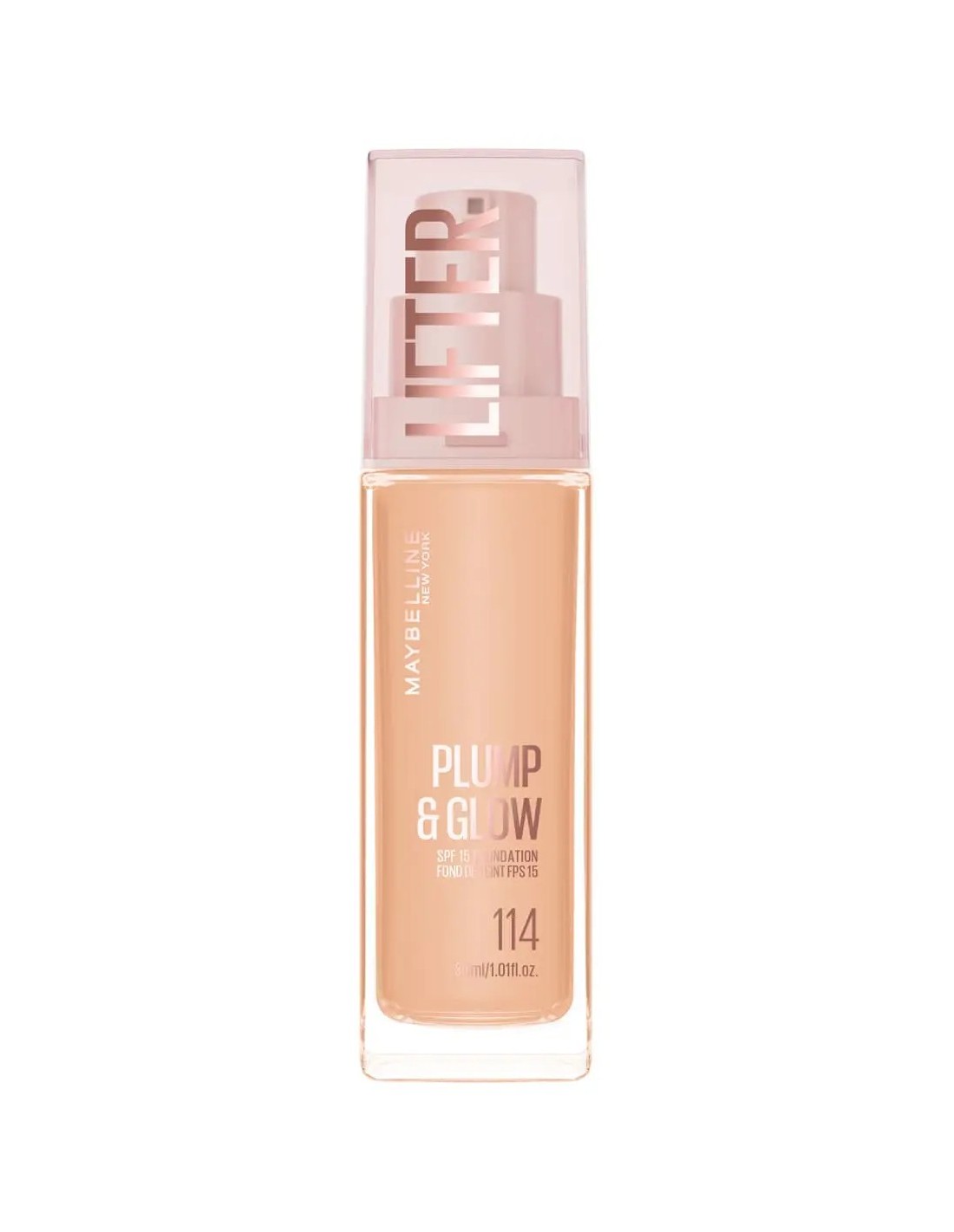 Maybelline Lifter Plump y Glow Base 114 30ml