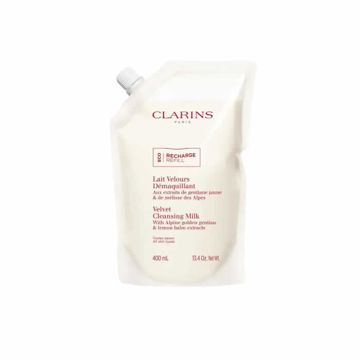 Clarins Reinigungs-Milch Lait Velours Démaquillant 400ml Refill
