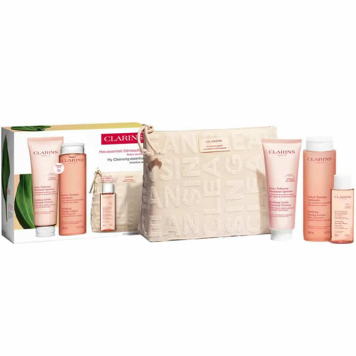 Clarins Soothing Gentle Foaming Cleanser 125ml Set 4 Artikel
