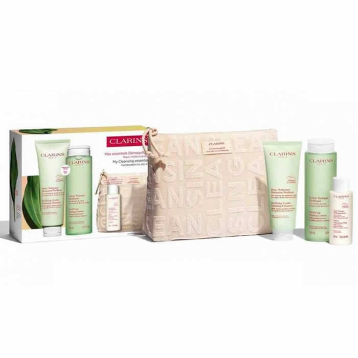 Clarins Purifying Gentle Foaming Cleanser 125ml Set 3 Artikel