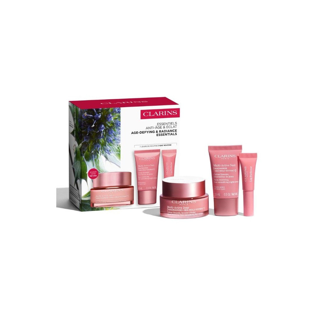 Clarins Multi-Active Crema Todo Tipo De Pieles Estuche 3 Teile