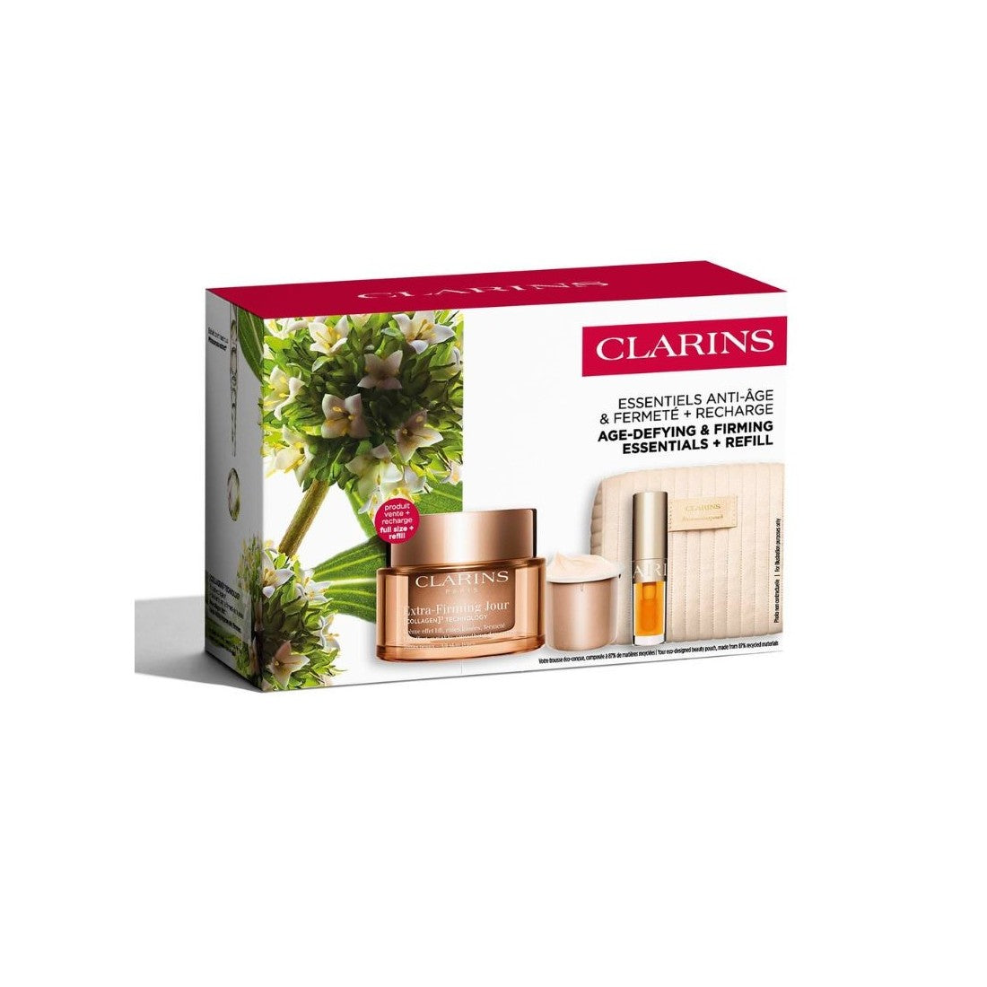 Clarins Crema Todo Tipo De Pieles Extra Firming Estuche 4 Teile
