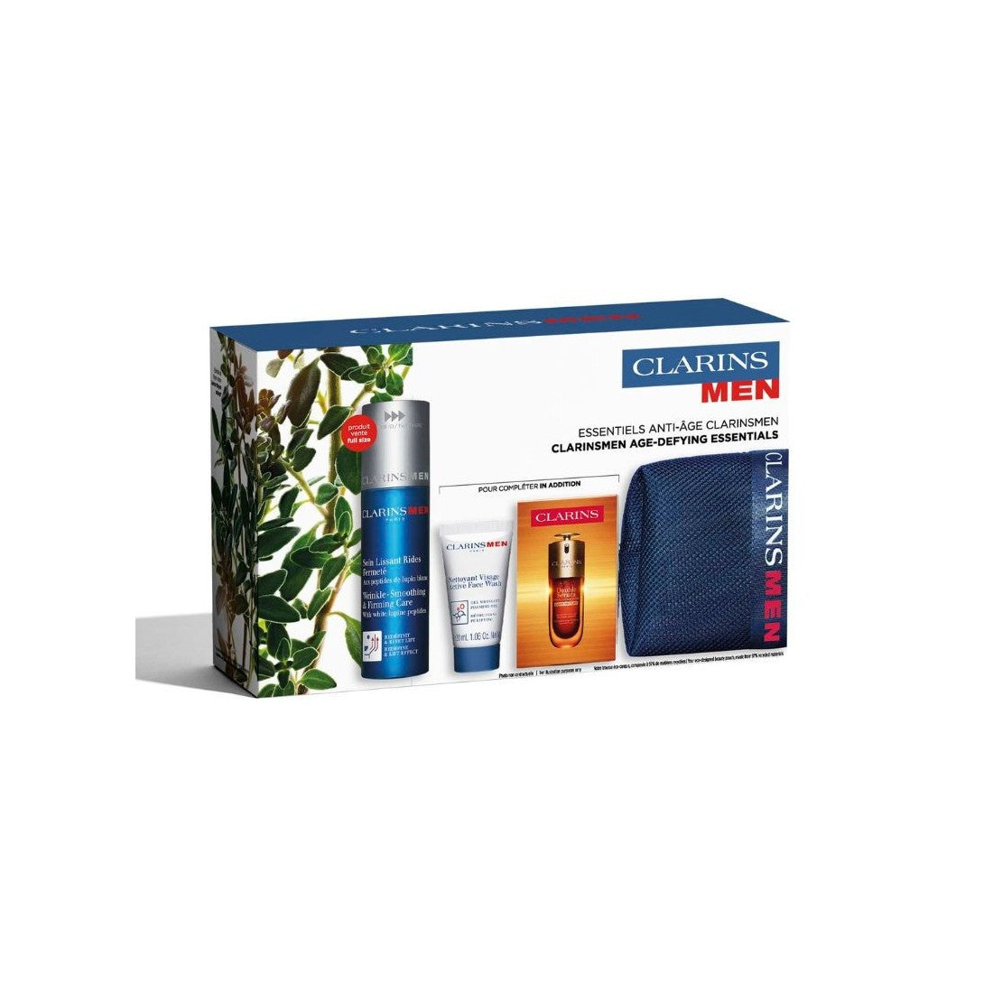 Clarins Men Gel Crema Antiedad y Firmeza Estuche 4 Teile