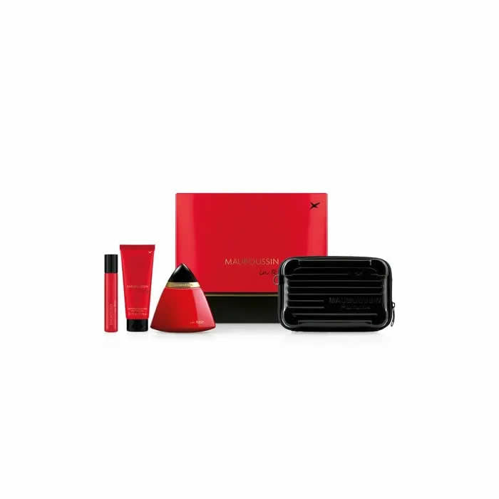 Mauboussin In Red Eau De Parfum Spray 100ml Set 4 Artikel