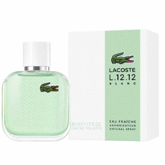 Lacoste L.12.12 Blanc Eau Fraiche Eau De Toilette Spray 50ml