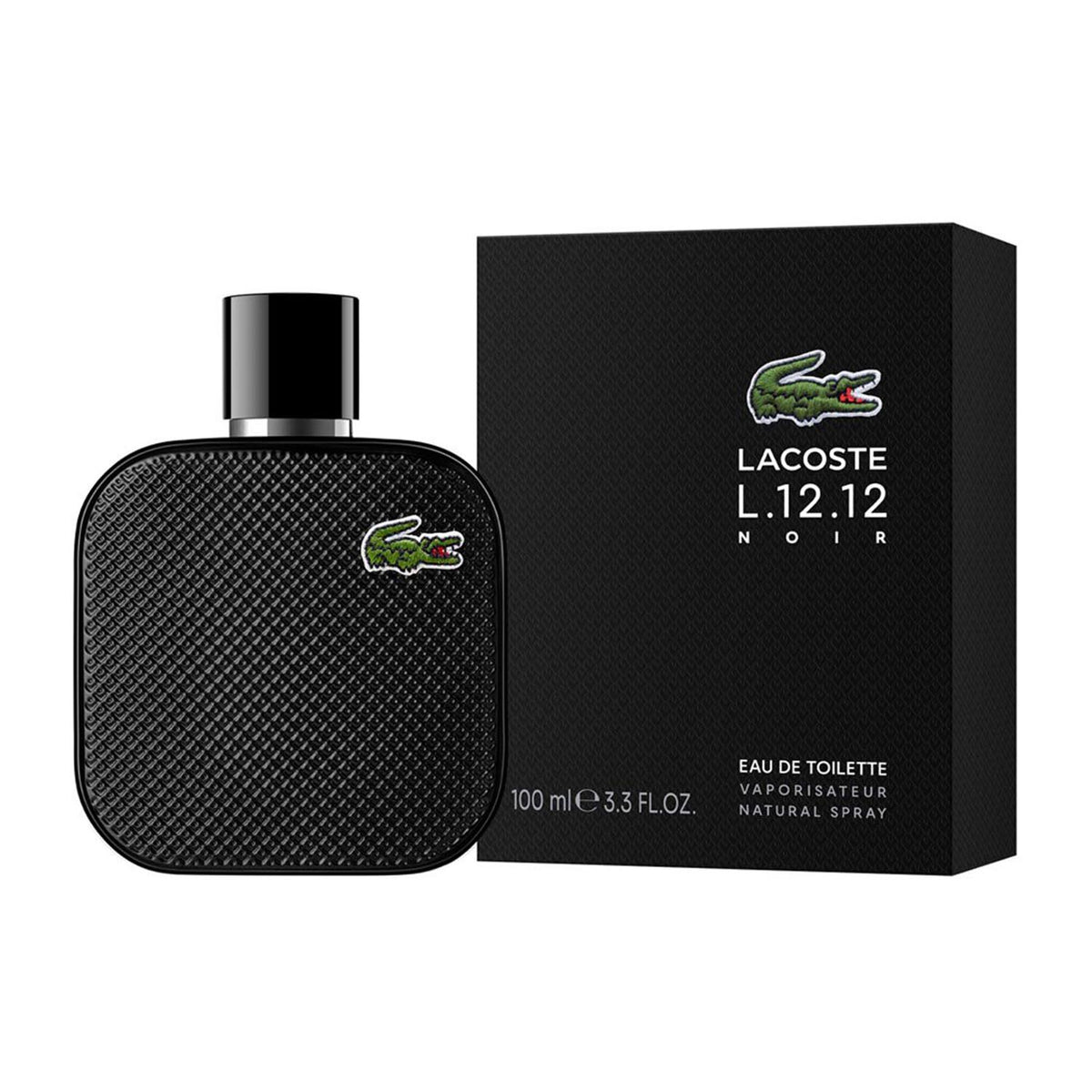 Lacoste L.12.12 Noir Eau De Toilette Spray 100ml