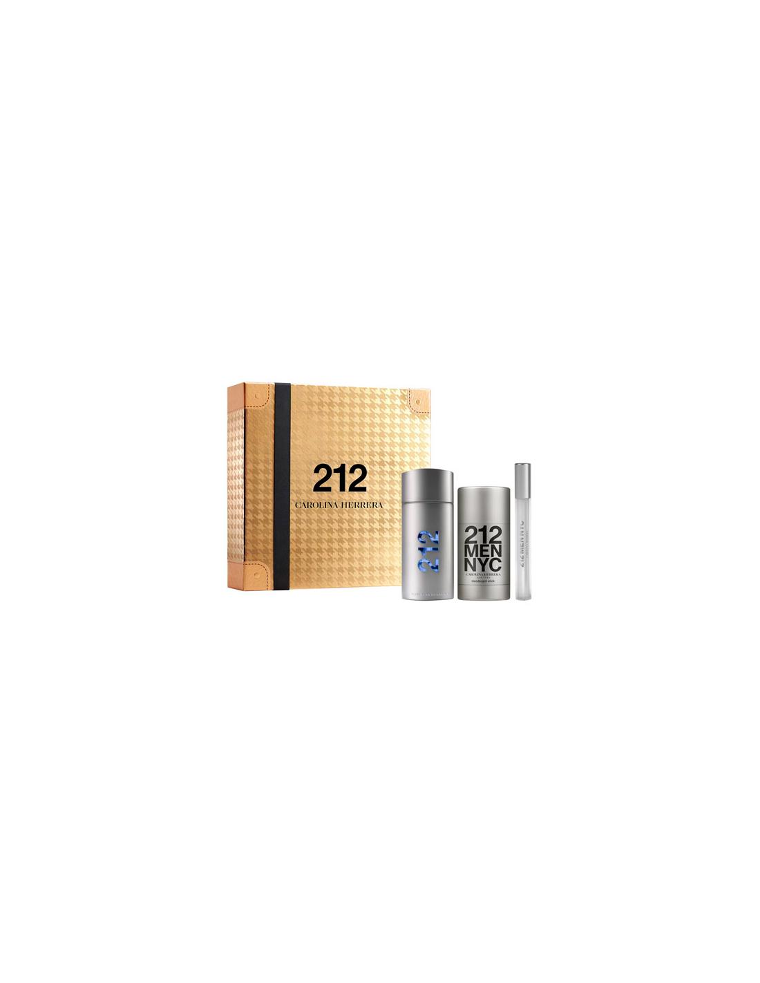 Carolina Herrera 212 Men C Herrera Edt 100ml Desodorante Stick75 10