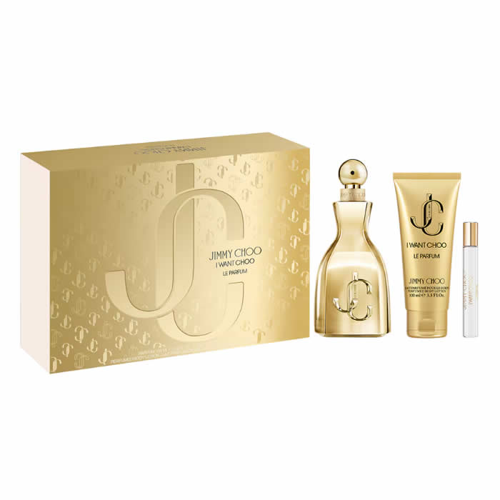 Jimmy Choo I Want Choo Le Parfum Spray 100ml Set 3 Artikel
