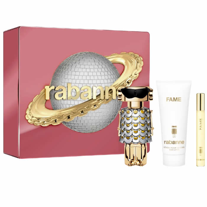 Paco Rabanne Fame Eau De Perfume Spray 80ml Set 3 Artikel