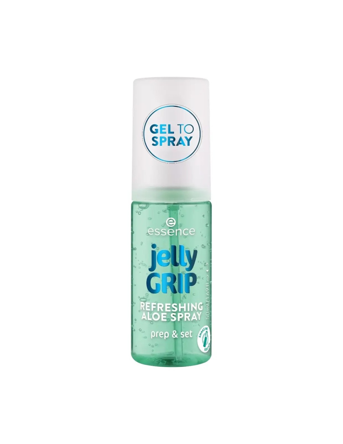 Essence Cosmetics Jelly Grip Refrescante Con Aloe Spray 50ml