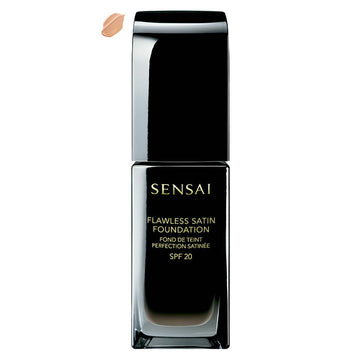 Sensai Flawless Satin Foundation Spf20 30ml 102 Ivory Beige