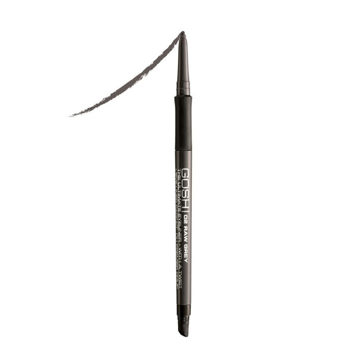 Gosh The Ultimate Eyeliner With A Twist 02 Raw Grey 0,35g