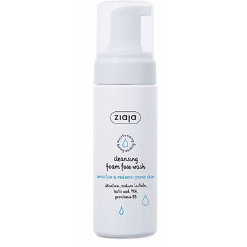 Ziaja Limpiador Facial En Espuma Para Pieles Sensibles Y Propensas Al Enrojecimiento 150ml
