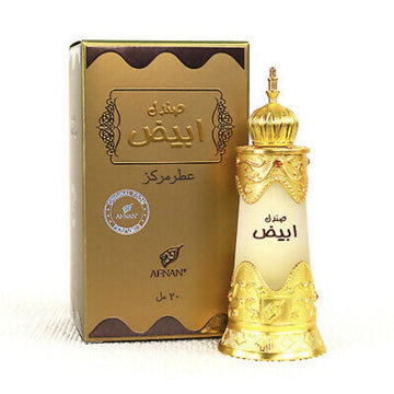 Afnan Sandal Abiyad Concentrated Perfume Oil 20ml