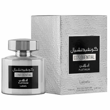 Lattafa Confidential Platinum EDP Spray 100ml