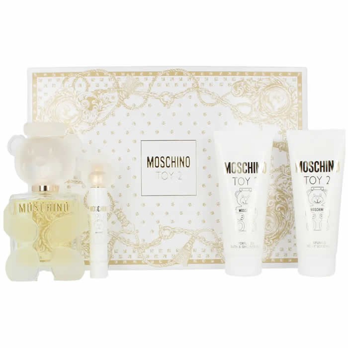 Moschino Toy 2 Eau De Parfum Spray 100ml Set 4 Artikel