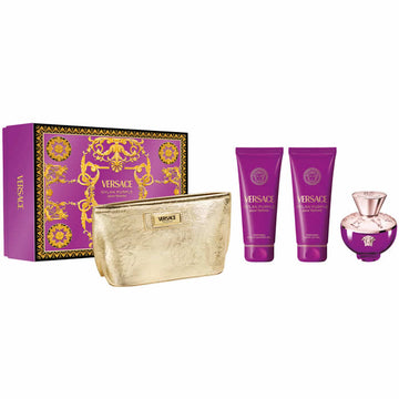 Versace Dylan Purple Pour Femme Eau De Parfum Spray 100ml Set 4 Artikel