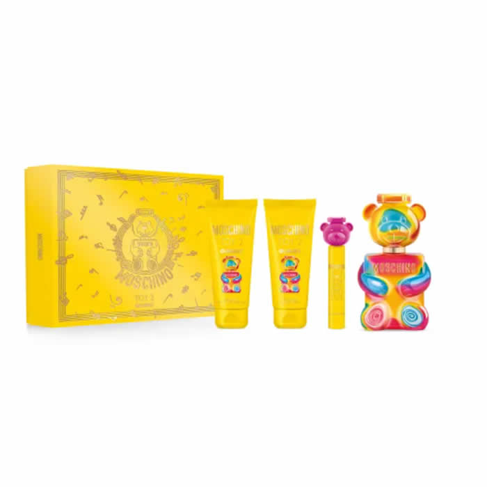 Moschino Toy 2 Gummy Eau De Parfum Spray 100ml Set 4 Artikel