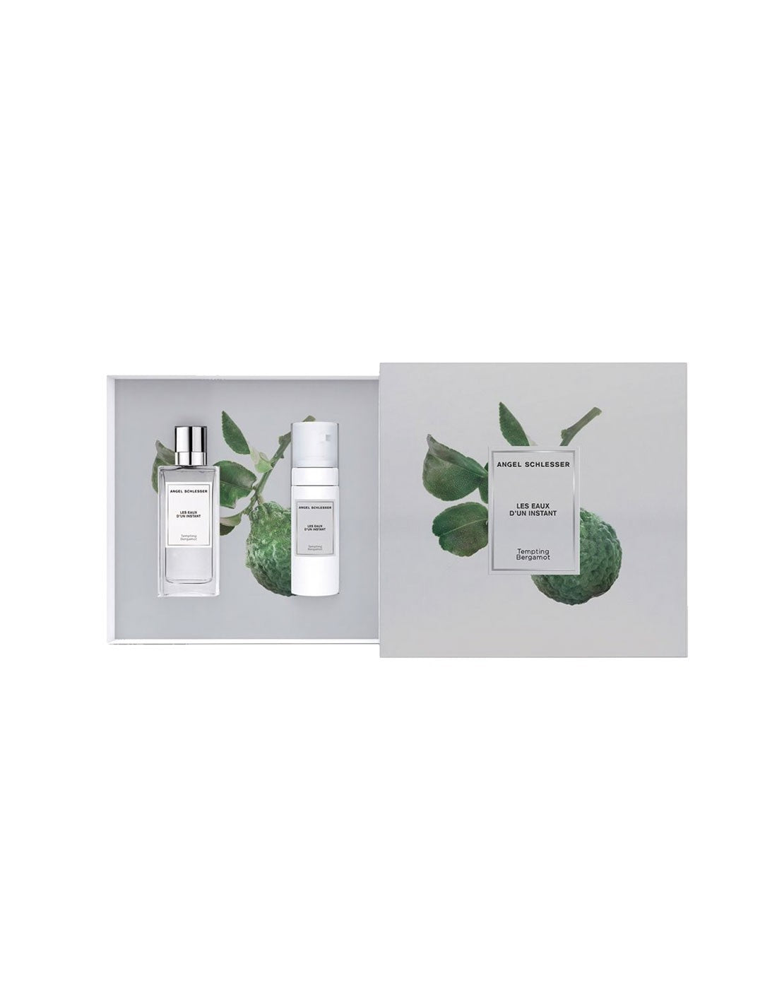 Angel Schlesser Instant Tempting Bergamont Watercolor Coffret Eau De Toilette Spray 100ml Set 2 Pieces