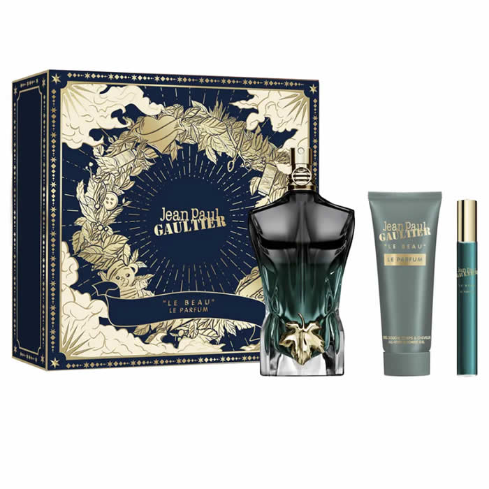 Jean Paul Gaultier Le Beau Le Parfum Eau de Perfume Spray 125ml Set 3 Artikel