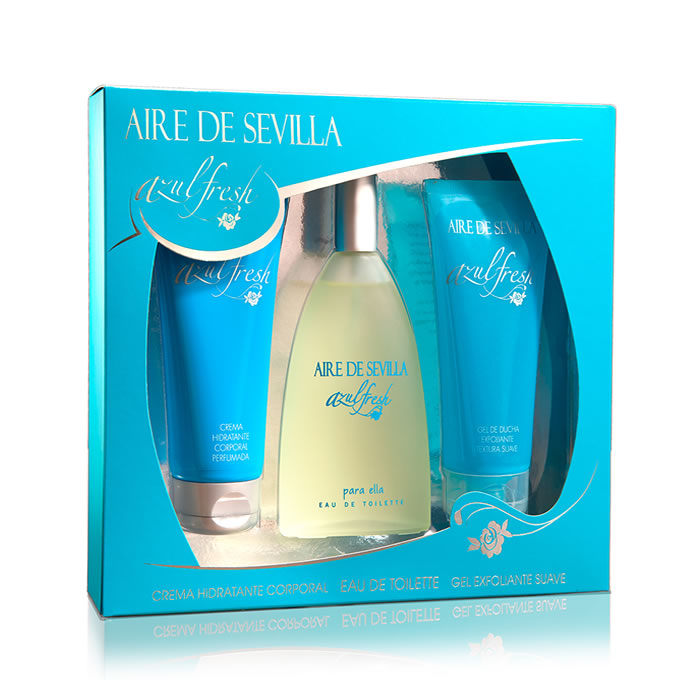 Aire De Sevilla Azul Fresh Eau De Toilette Spray 150ml Set 3 Teile