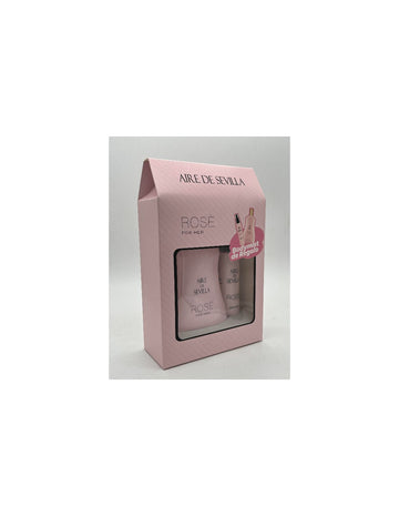 Instituto Español Aire De Sevilla Rose For Her Edt Spray 100ml Body Mist 50ml Ts