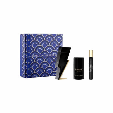 Carolina Herrera Bad Boy Eau De Toilette Spray 100ml Set 3 Artikel