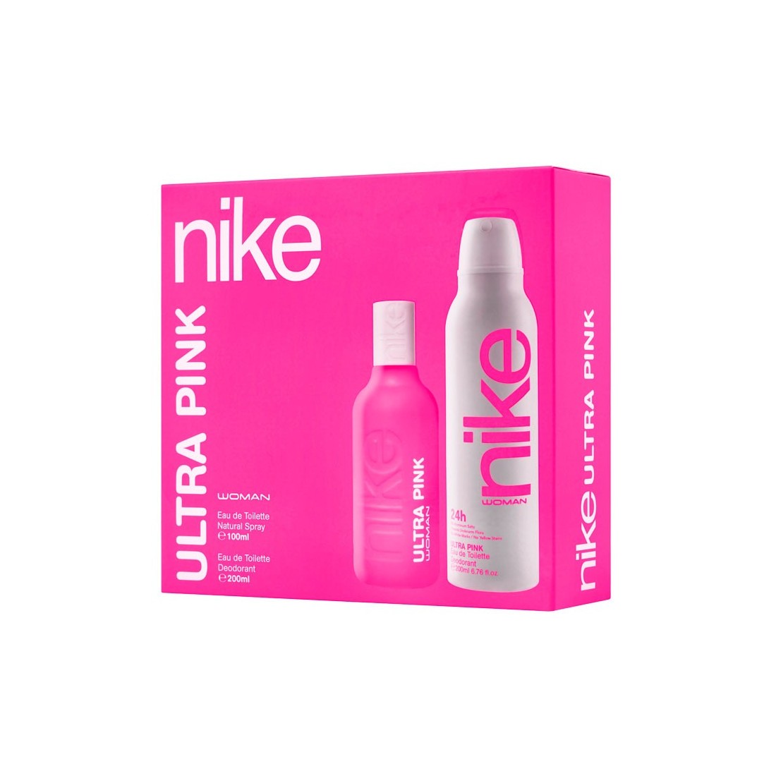 Nike Wom Edt 100ml Ultra Pink Desodorante Cof