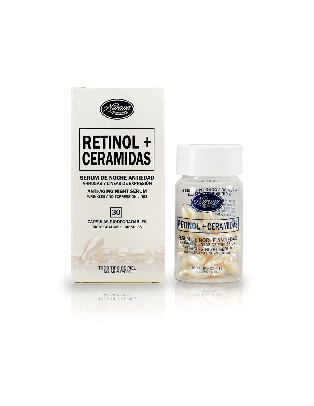 Nurana Serum Retinol 30ml Capsulas