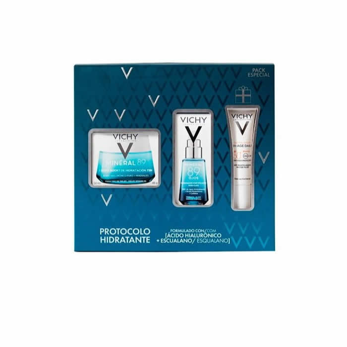 Vichy Mineral 89 Hydration Boost Cream 72h 50ml Set 3 Parti