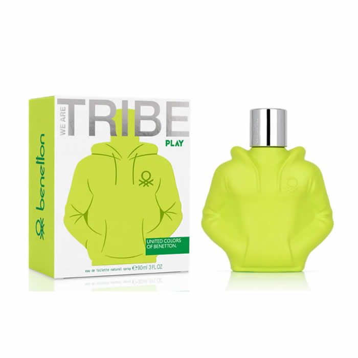 Benetton We Are Tribe Play Eau De Toilette Natural Spray 90ml