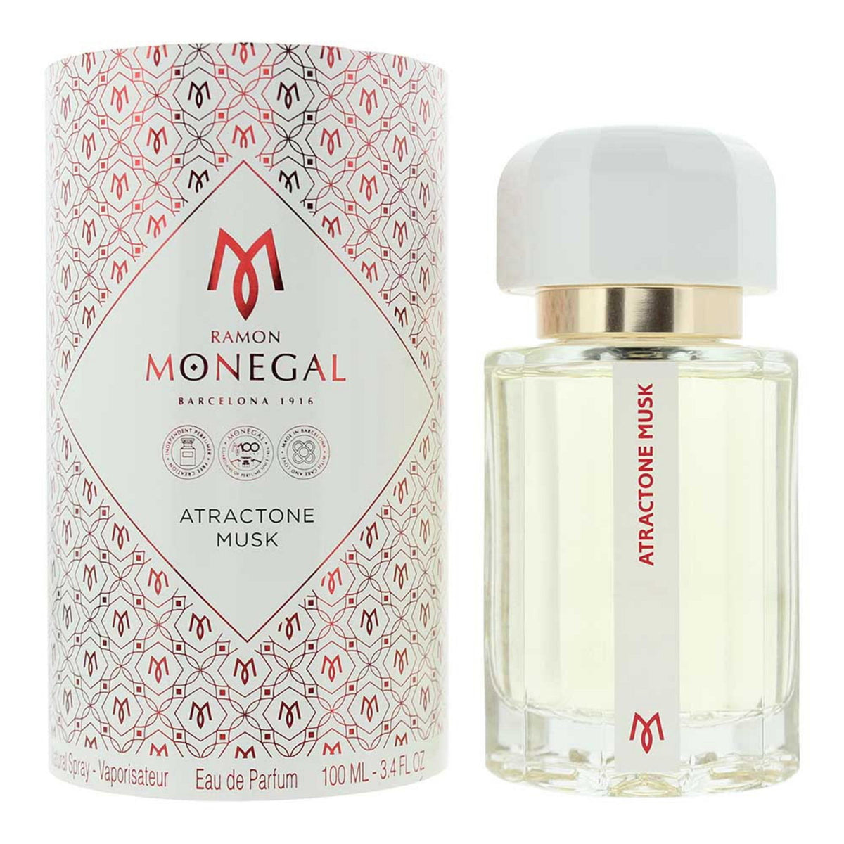 Ramon Monegal, Atractone Musk, Eau de Parfum, Unisex, 100 ml